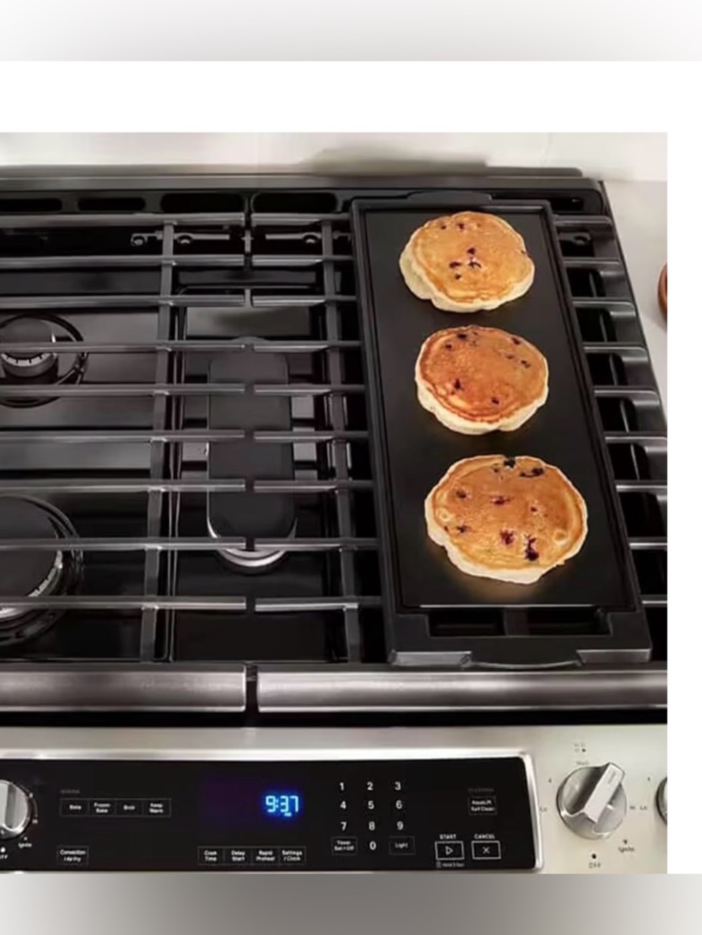 NIB KitchenAid Black Gas Range Stovetop/Oven Griddle W10432544 NEW